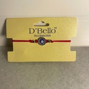 D’Bello bracelet beaded patriot red friendship string jewelry